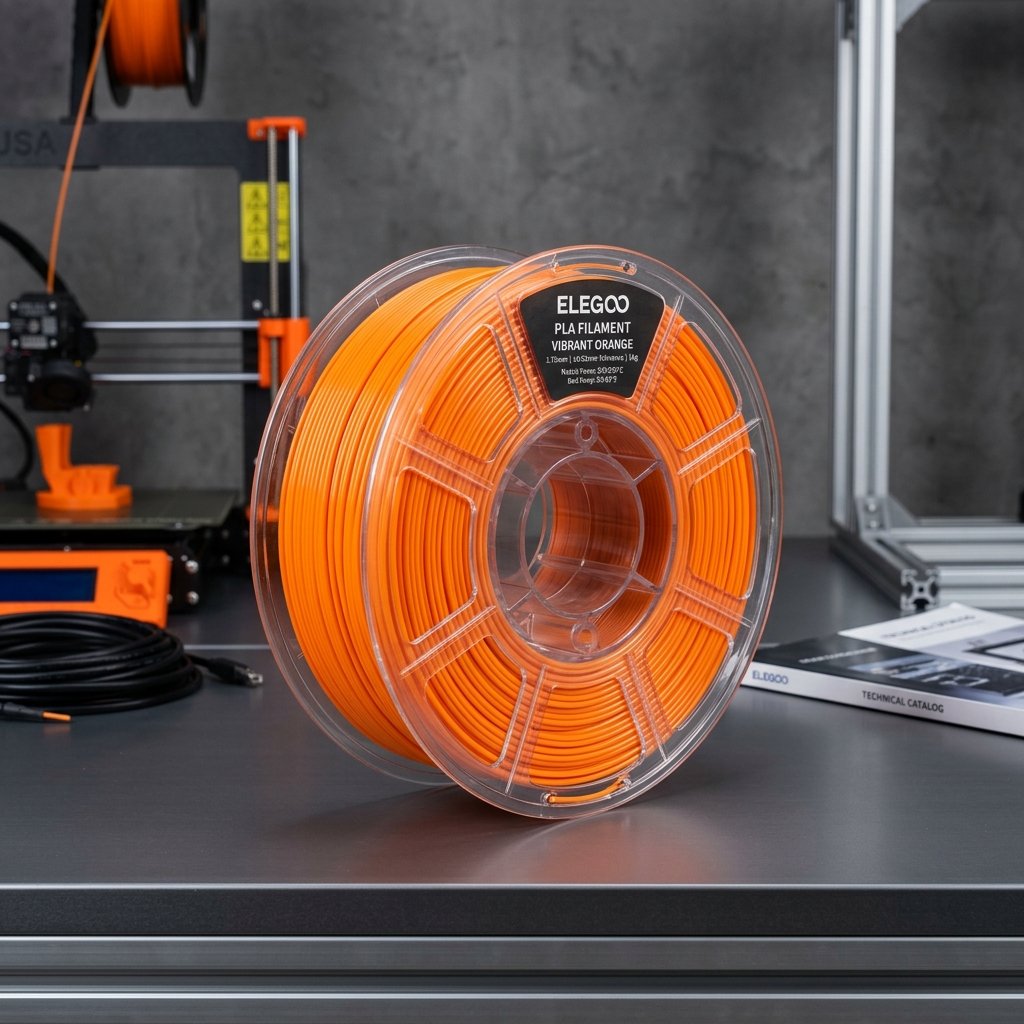 PLA Filament 1.75mm - Orange