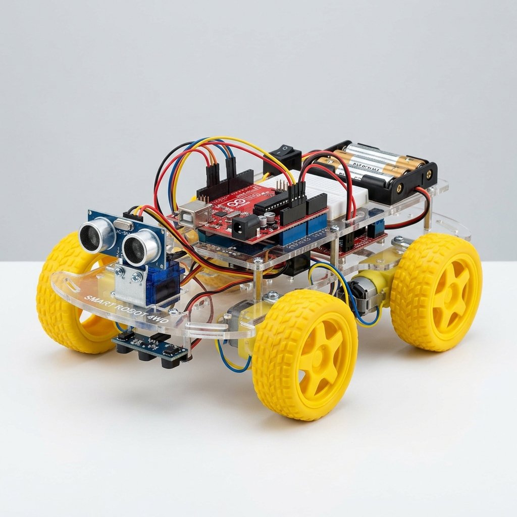 4WD Smart Robot Car Kit