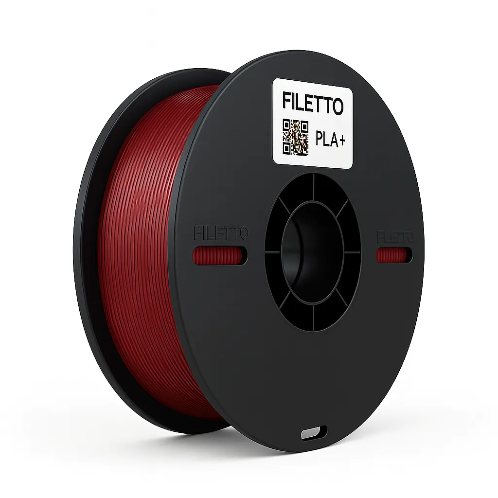 Filetto PLA+ Ateş Kırmızısı Filament
