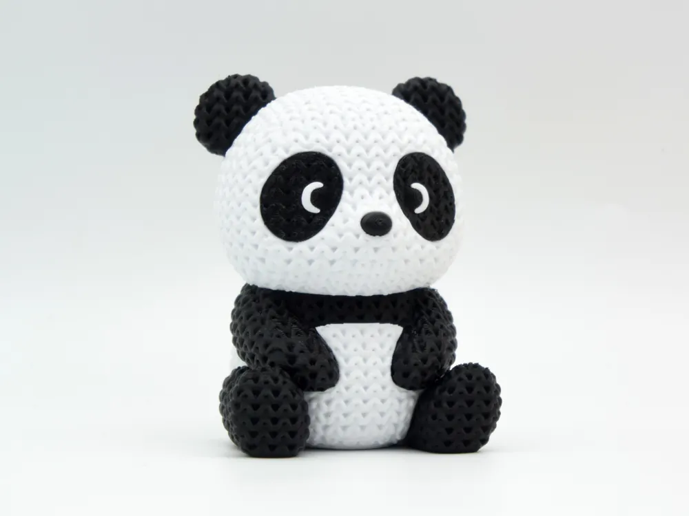 Örgü Panda Anahtarlık