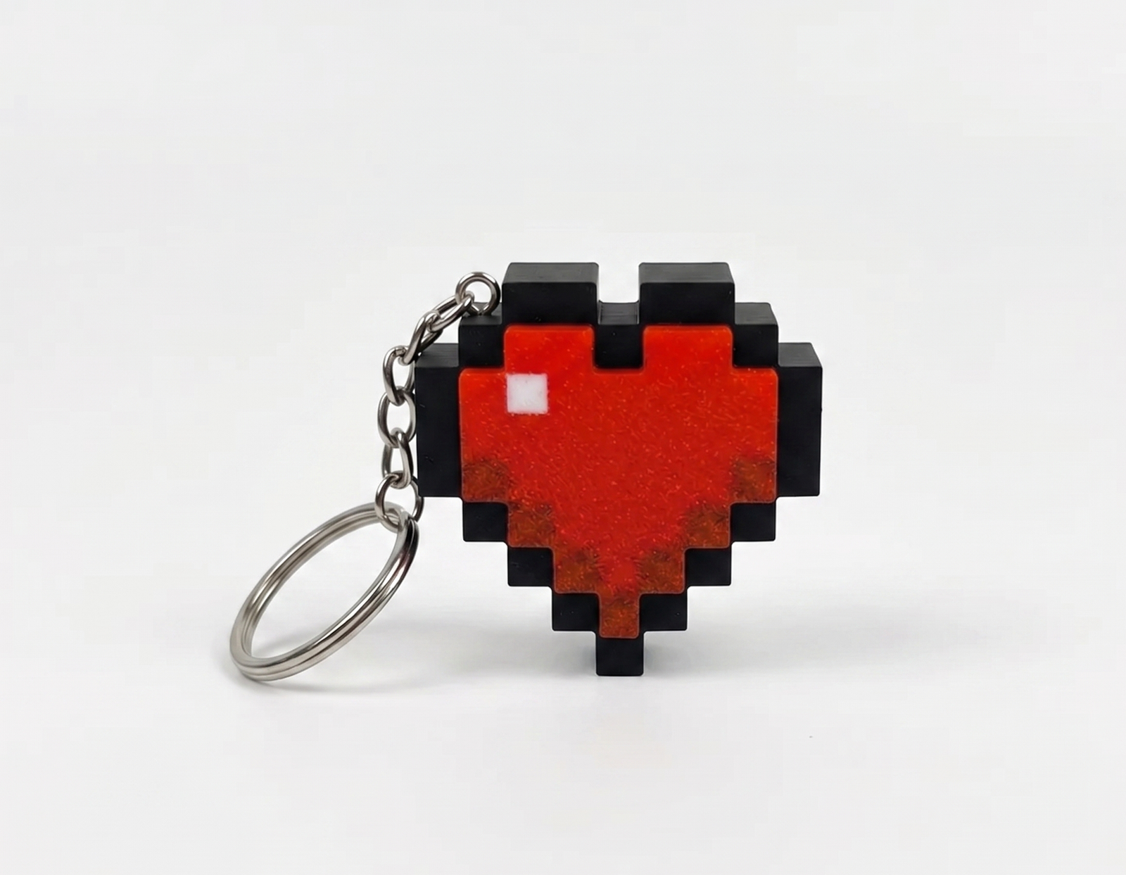 Clicker Minecraft Kalp Anahtarlık