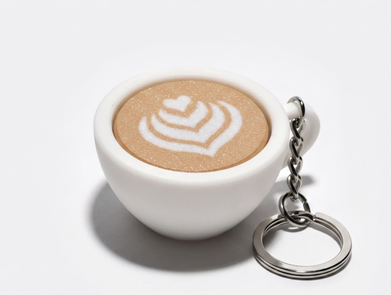 Clicker Latte Anahtarlık