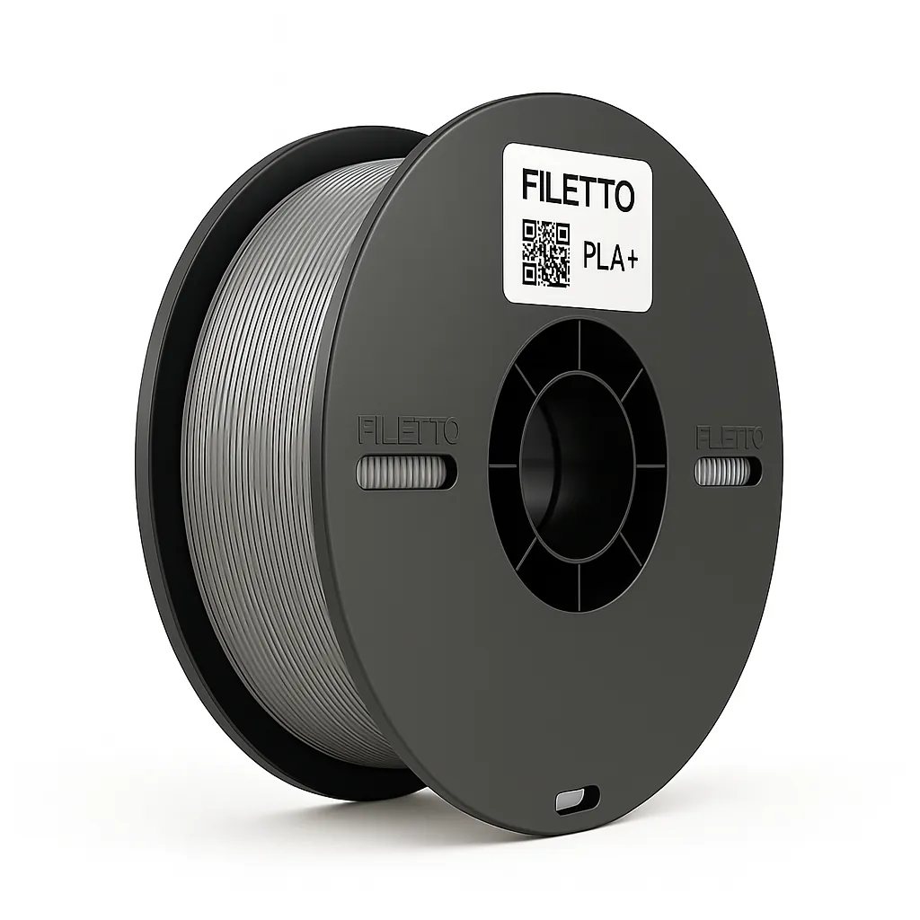 Filetto PLA+ Gümüş Gri Filament