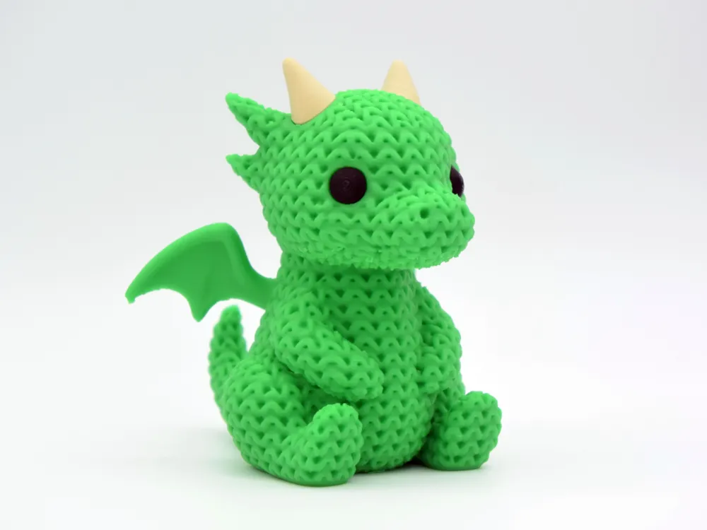 Örgü Dinozor Anahtarlık