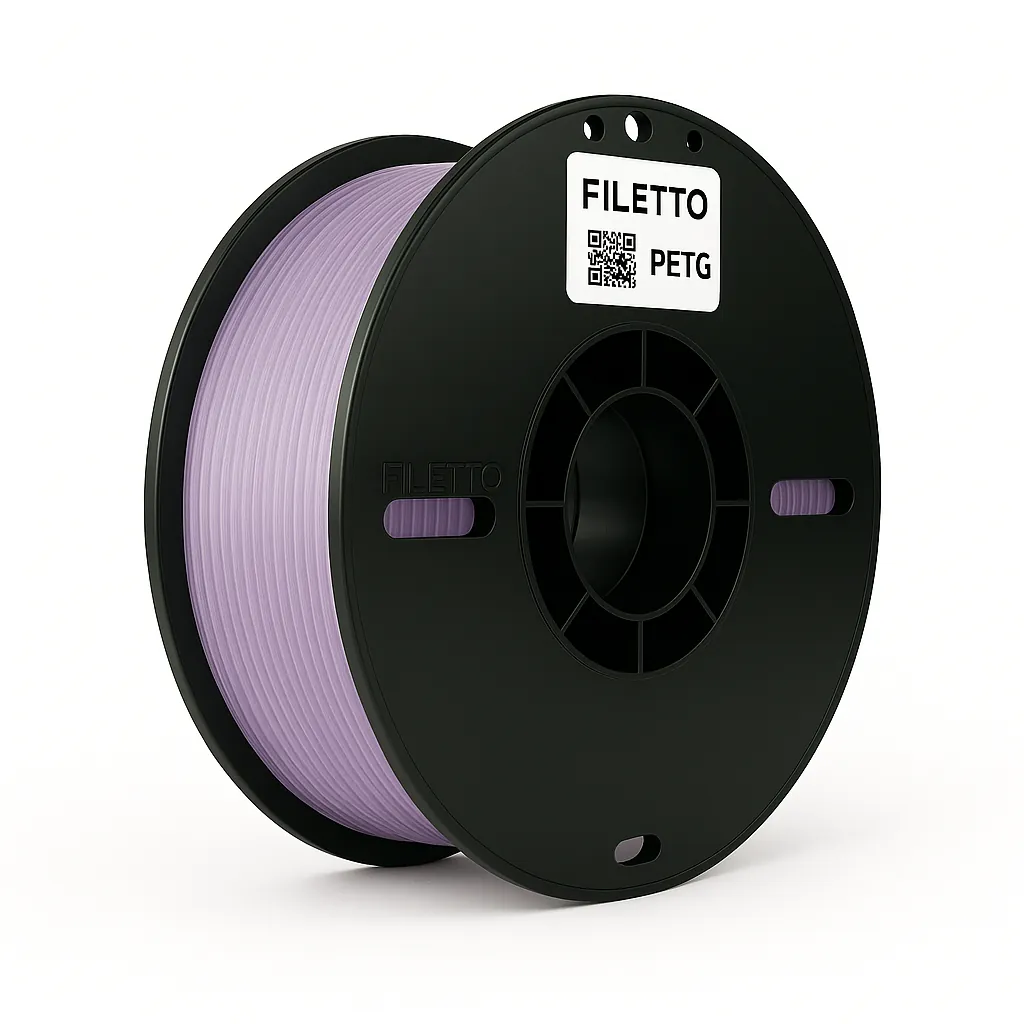 Filetto PETG Transparan Lila Filament