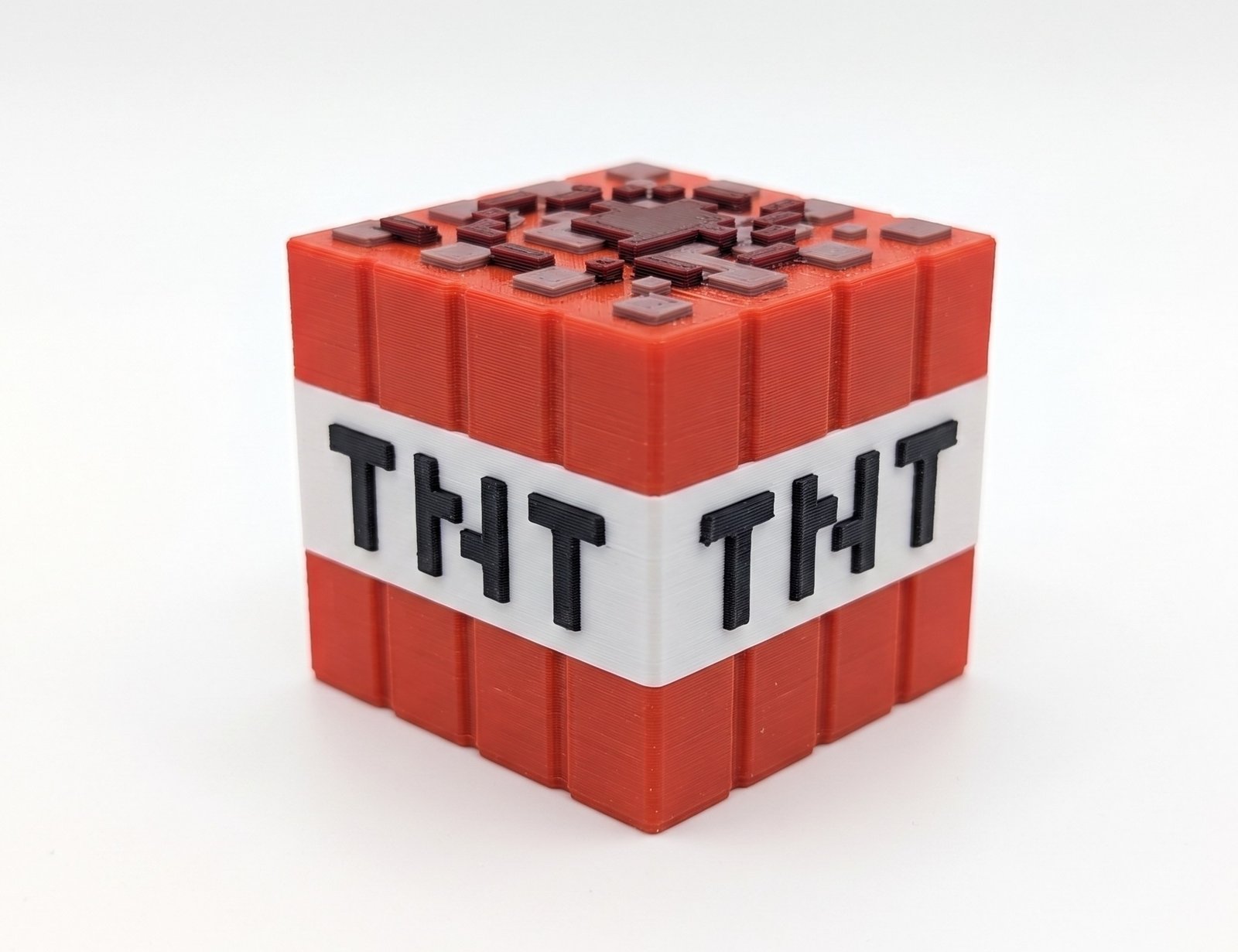 Minecraft TNT Anahtarlık