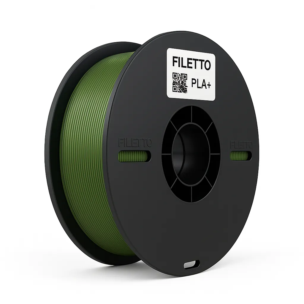 Filetto PLA+ Haki Yeşili Filament